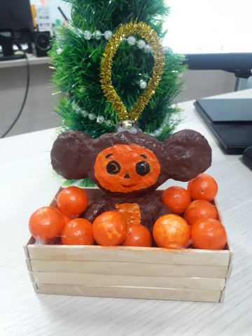 Поделки жителей на новогодний конкурс