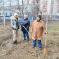 Прошедший всекузбасский весенний субботник по адресу пр. Ленинградский 47В