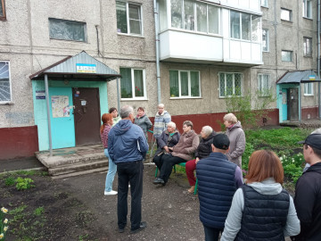 Собрание по вопросу капитального ремонта пр. Ленинградского 23Б